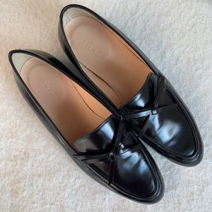 J. Crew Black Loafers